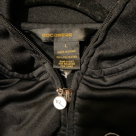 Rocawear NWOT. Y2k track jacket. Juniors Large - Picture 3 of 4